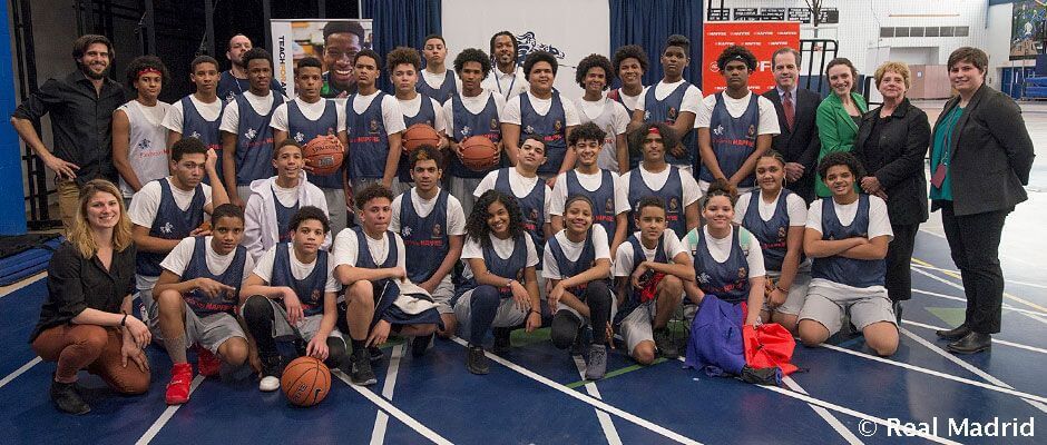 Escuela Sociodeportiva de la Fundación Real Madrid en Massachussets