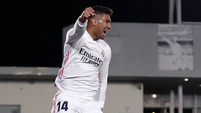 Casemiro bate su récord goleador en la Liga