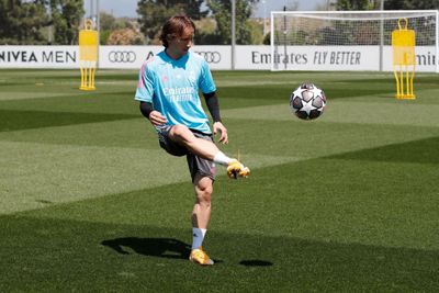 entrenamiento del real madrid
