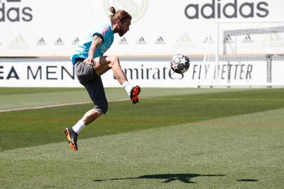 entrenamiento del real madrid