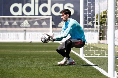 entrenamiento del real madrid