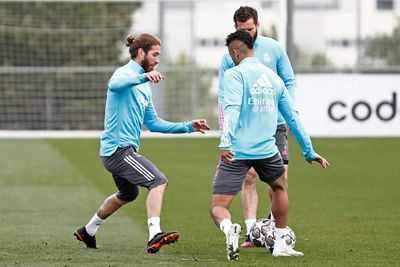 entrenamiento del real madrid