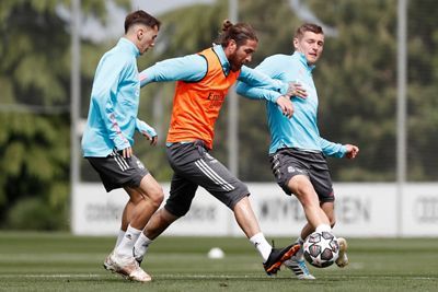 entrenamiento del real madrid