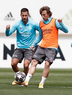 entrenamiento del real madrid