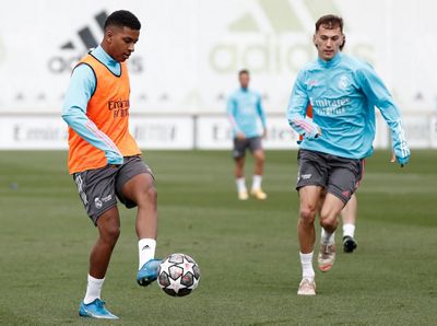 entrenamiento del real madrid