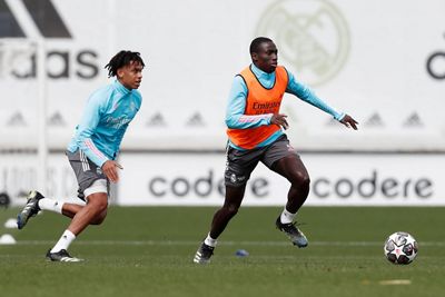 entrenamiento del real madrid