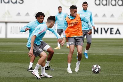 entrenamiento del real madrid