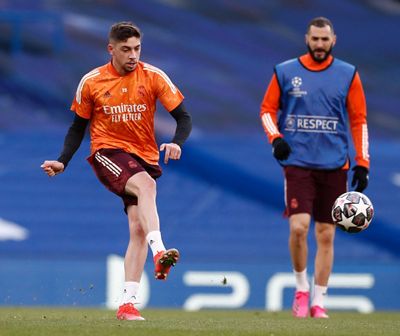 entrenamiento del real madrid en londres