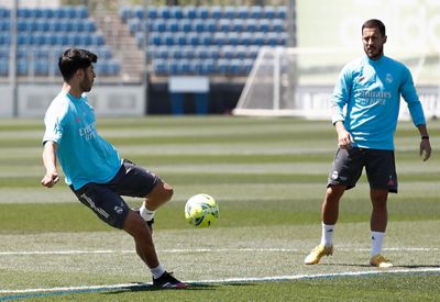 entrenamiento del real madrid