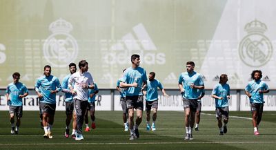 entrenamiento del real madrid