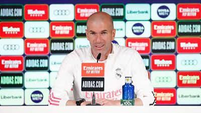 Zidane: “Mis jugadores lo están dando todo y estoy muy orgulloso de ellos”