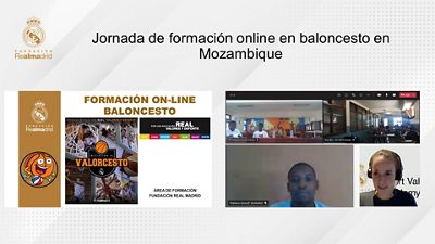 Curso telemático de baloncesto para entrenadores de Mozambique