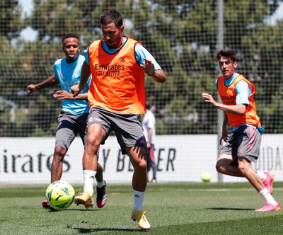 entrenamiento del real madrid