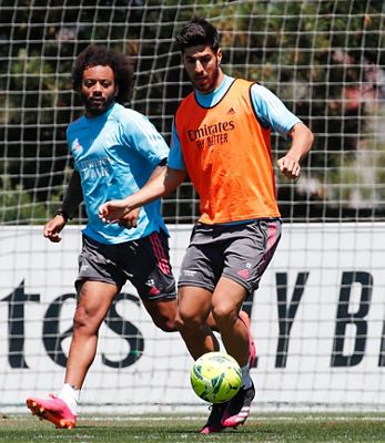 entrenamiento del real madrid