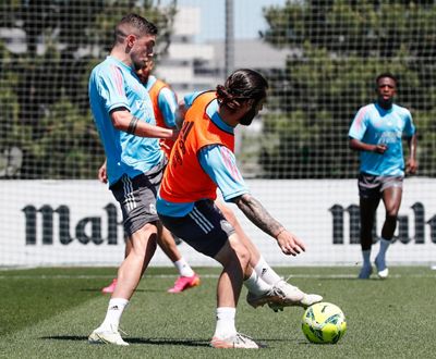 entrenamiento del real madrid