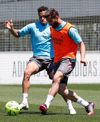 entrenamiento del real madrid