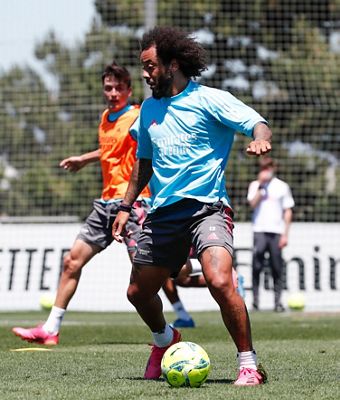 entrenamiento del real madrid