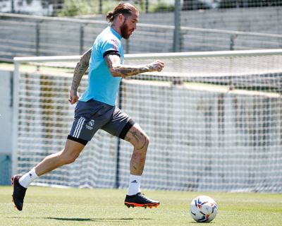 entrenamiento del real madrid