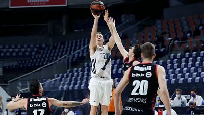 70-59: Un Real Madrid de récord certifica el primer puesto en la Liga Regular