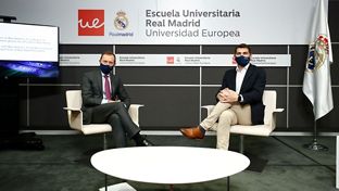 Casillas clausura la Semana Blanca de la Escuela Universitaria Real Madrid Universidad Europea