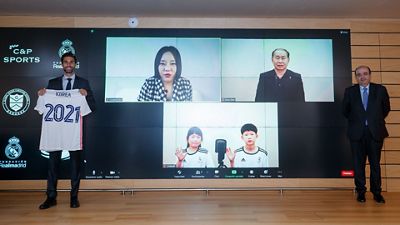 El Programa Anual de Fútbol Educativo de la Fundación llega a Corea del Sur