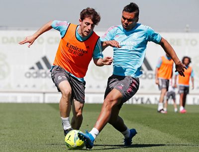 entrenamiento del real madrid