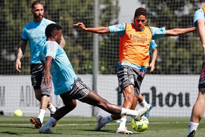 entrenamiento del real madrid