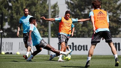 Última sesión antes del decisivo partido contra el Villarreal