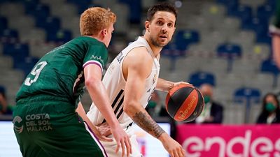 90-96: El Real Madrid vence al Unicaja y firma un pleno histórico como visitante