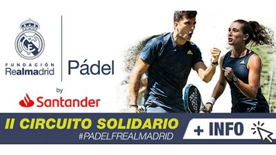 Santander, patrocinador global del II Circuito de Pádel de la Fundación Real Madrid