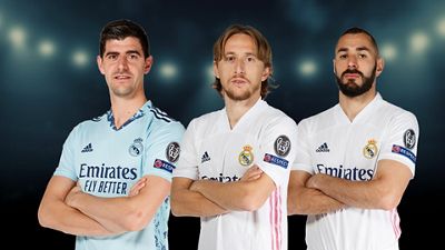 Courtois, Modrić y Benzema, en el equipo ideal de la Champions 2020/21
