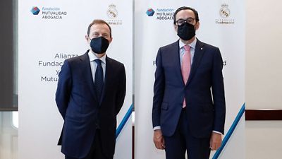 La Fundación Real Madrid y la Fundación Mutualidad de la Abogacía cierran la tercera temporada de alianza