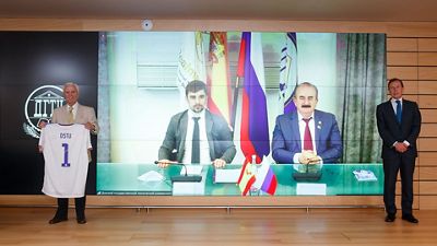 La Don State Technical University de Rostov renueva la colaboración con la Fundación Real Madrid