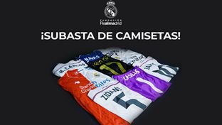 Subasta especial de camisetas históricas de leyendas