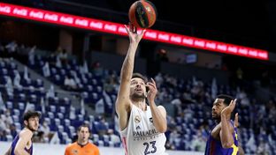 Llull, 500 partidos de Liga con el Real Madrid