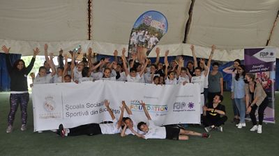Las escuelas sociodeportivas en Bucarest celebran ocho años de actividad