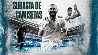 Última subasta de camisetas históricas de la temporada