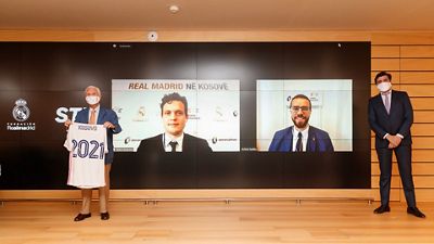 Los clínics de la Fundación Real Madrid se estrenan en Kosovo