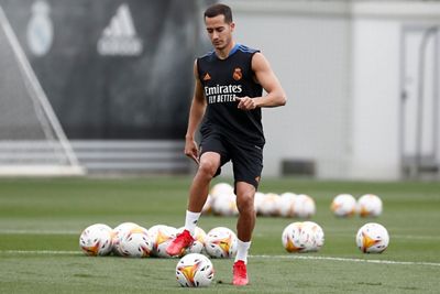 entrenamiento del real madrid