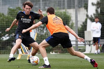entrenamiento del real madrid