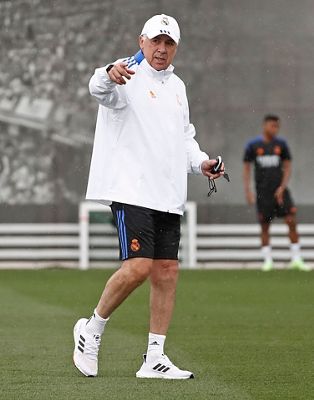 entrenamiento del real madrid