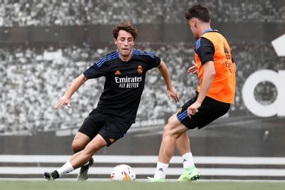 entrenamiento del real madrid