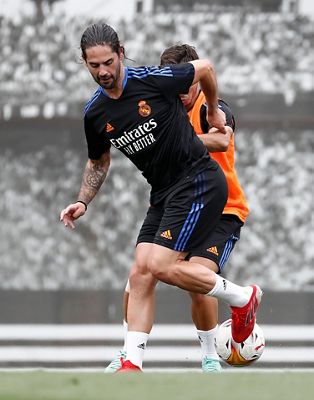entrenamiento del real madrid