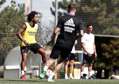 entrenamiento del real madrid