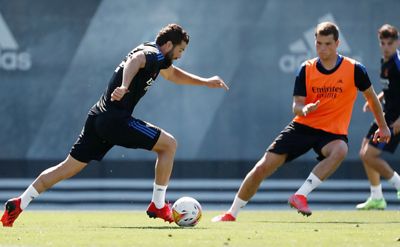 entrenamiento del real madrid