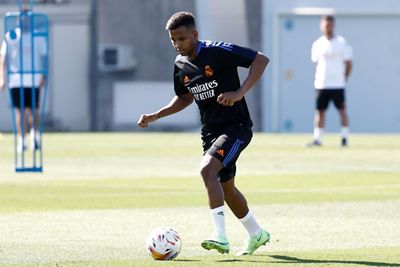 entrenamiento del real madrid