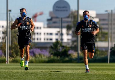 entrenamiento del real madrid