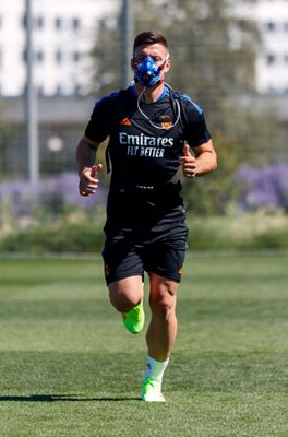 entrenamiento del real madrid