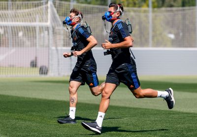 entrenamiento del real madrid
