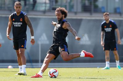 entrenamiento del real madrid